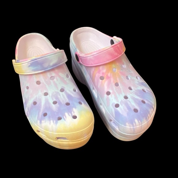 Women’s Gardener Slip On Platform Chunky Rave Clogs Shoes EU40 US9.5 - Picture 4 of 9